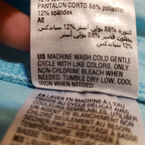 ID Ideology Plus Size Printed Flounce Skort - Size Large - Picture 6 of 7